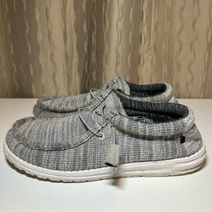Hey Dude Wally Stretch Granite Men's 10 -110383045